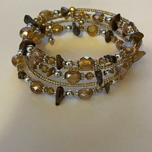Beaded Crystal Stone Bracelet